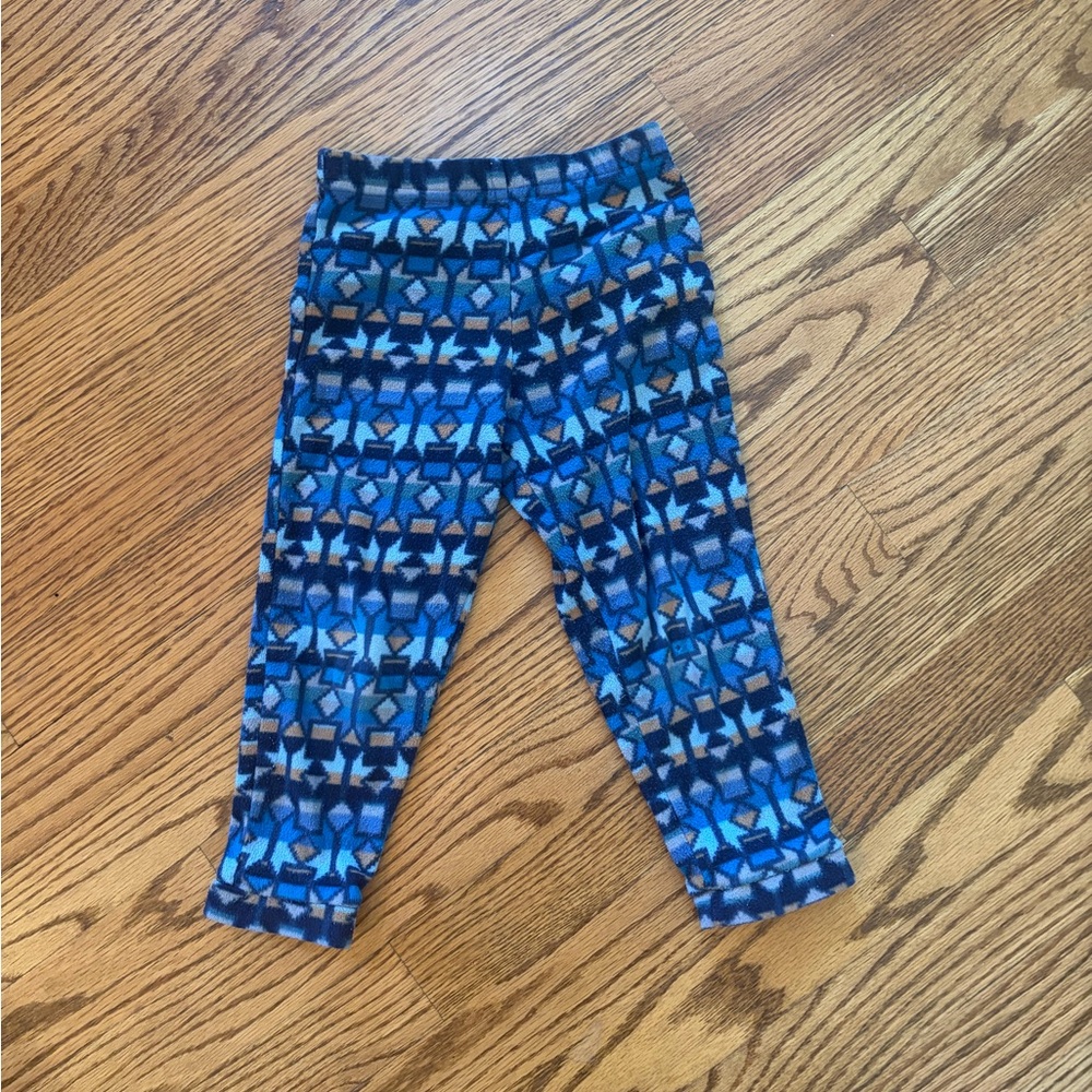 Patagonia Kids Blue Patterned Leggings